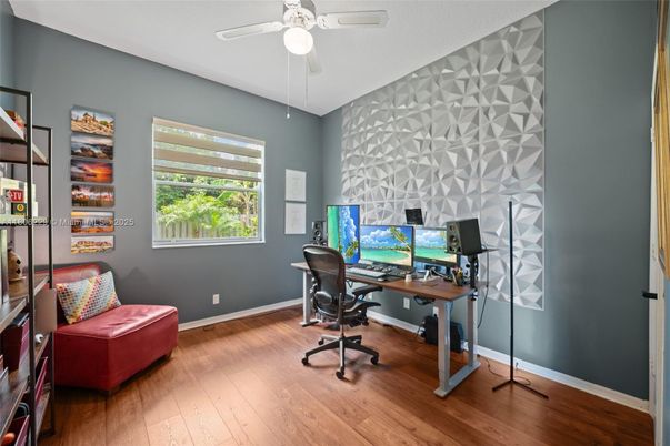 Home Office, Interior, Wood Texture Flooring