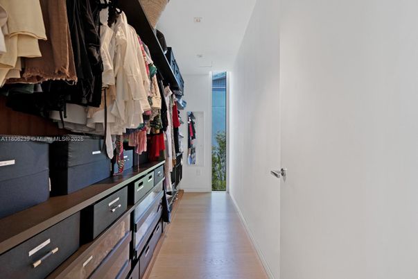 Interior, Walk-in Closets, Wood Texture Flooring
