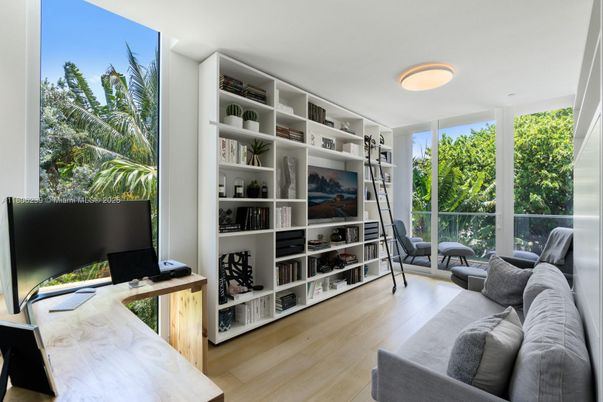 Home Office, Interior, Wood Texture Flooring