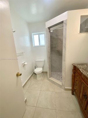 Bathroom, Glass Shower, Interior, Marble Walls