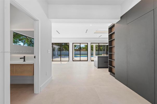Interior, Recessed Lighting, Water
