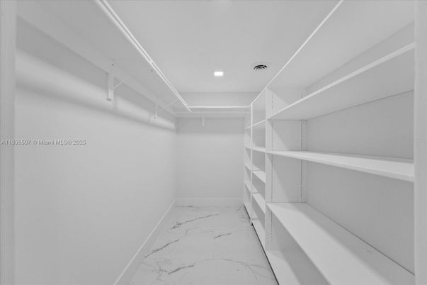 Interior, Marble, Recessed Lighting, Walk-in Closets