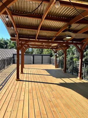 Exterior, Wood Texture Flooring