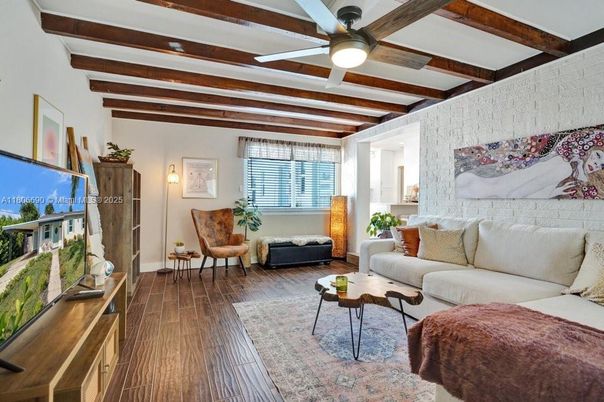 Interior, Living room, Wooden Beams, Wood Texture Flooring