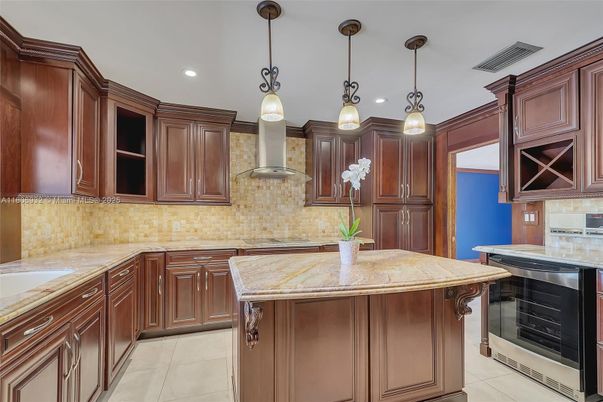 Interior, Kitchen, Pendant Lights, Recessed Lighting