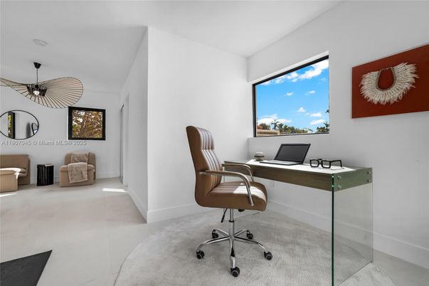 Home Office, Interior, Pendant Lights