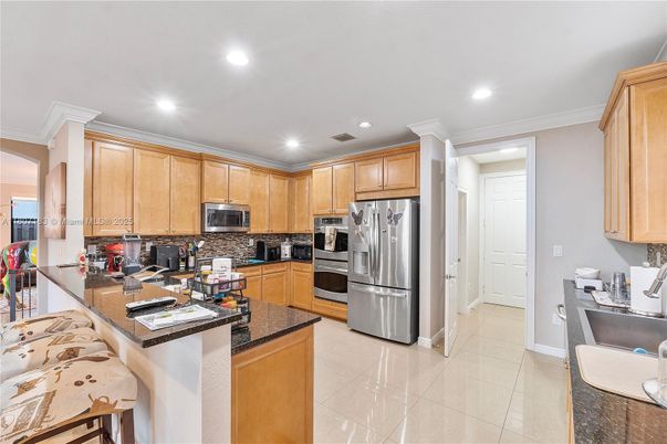 Interior, Kitchen, Recessed Lighting