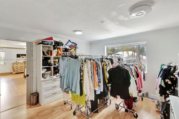 Interior, Walk-in Closets, Wood Texture Flooring