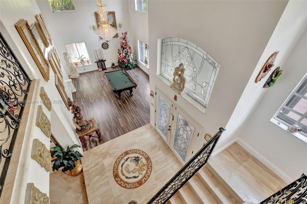 Chandelier, Interior, Wood Texture Flooring