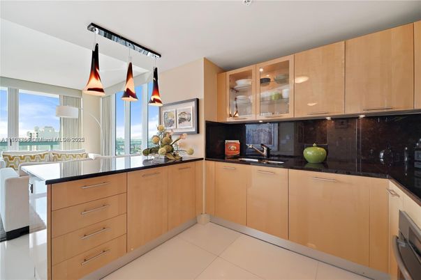Interior, Kitchen, Pendant Lights, Water