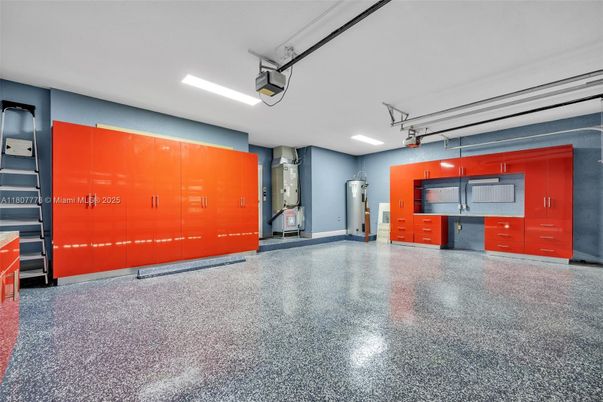 Garage, Interior, Recessed Lighting