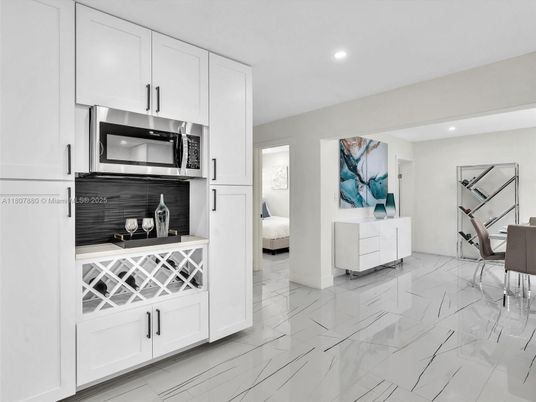 Interior, Kitchen, Marble, Recessed Lighting