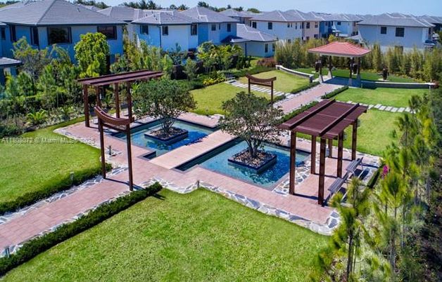 Backyard, Exterior, Playground, Pool