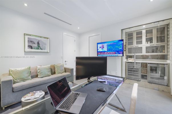 Home Office, Interior, Recessed Lighting