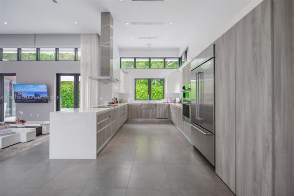 Interior, Kitchen, Recessed Lighting, Stainless Steel Appliances