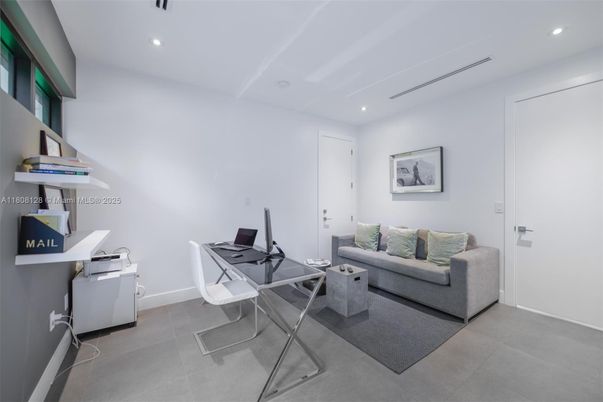 Home Office, Interior, Recessed Lighting