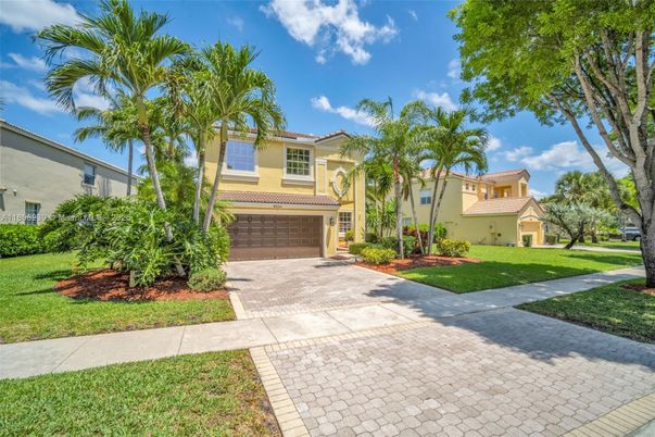 Attached, Backyard, Exterior, Facade, Mediterranean