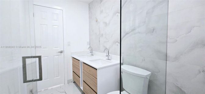 Bathroom, Glass Shower, Interior, Marble, Marble Walls