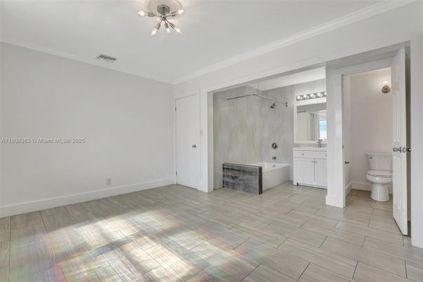 Bathroom, Empty room, Interior
