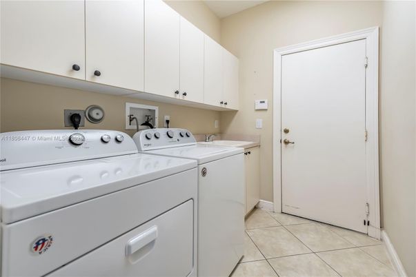 Interior, Washer