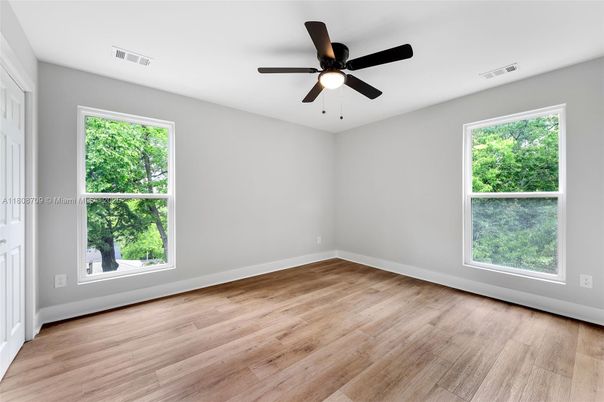 Empty room, Interior, Wood Texture Flooring