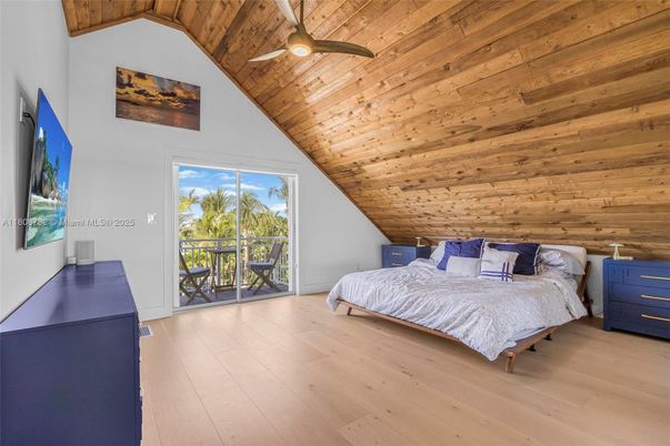 Bedroom, Interior, Wooden Ceilings, Wood Texture Flooring, Wooden Walls