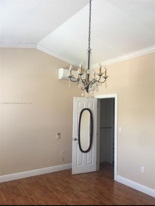 Chandelier, Empty room, Interior, Wood Texture Flooring