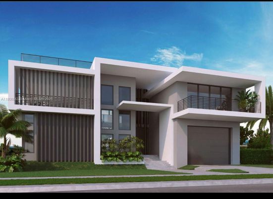 Attached, Exterior, Facade, Modern