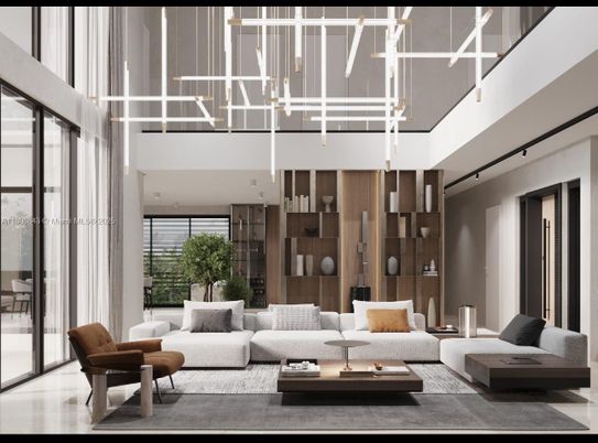 Interior, Living room, Pendant Lights