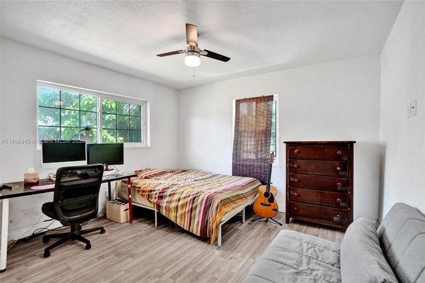 Bedroom, Home Office, Interior, Wood Texture Flooring