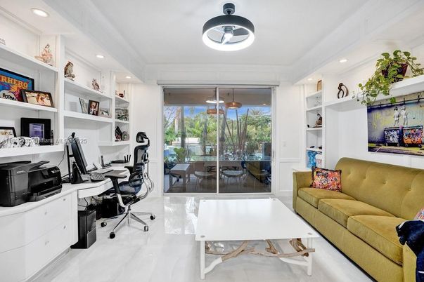Home Office, Interior, Recessed Lighting