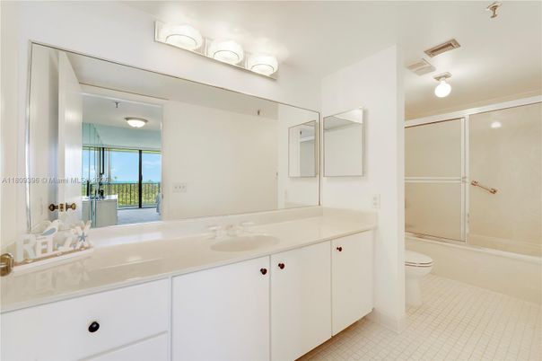 Bathroom, Dual Sink Vanities, Glass Shower, Interior