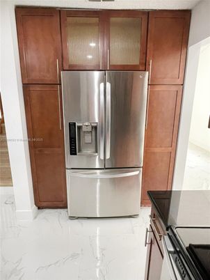 Interior, Kitchen, Marble, Stainless Steel Appliances