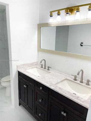 Bathroom, Dual Sink Vanities, Interior, Marble