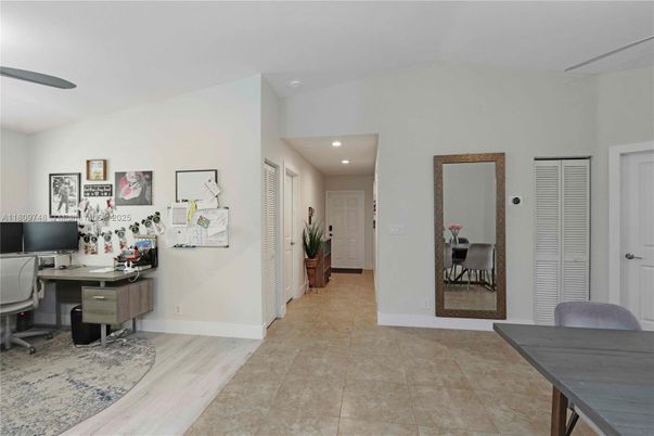 Home Office, Interior, Recessed Lighting