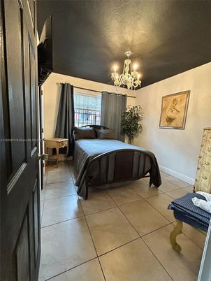 Bedroom, Chandelier, Interior