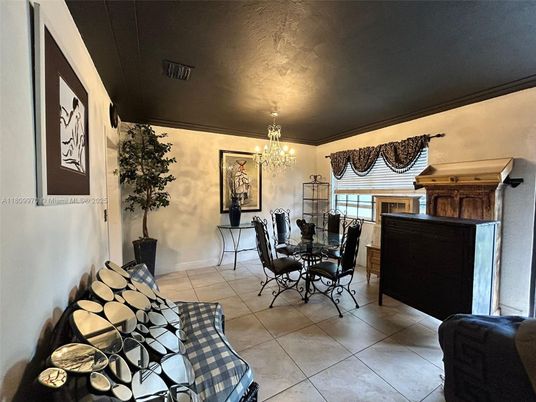 Chandelier, Dining room, Interior