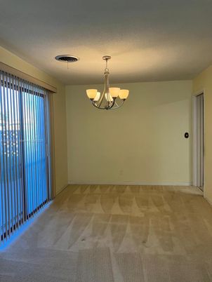 Chandelier, Empty room, Interior