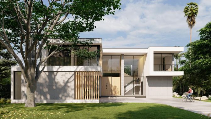 Backyard, Exterior, Facade, Modern