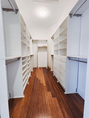 Interior, Walk-in Closets, Wood Texture Flooring