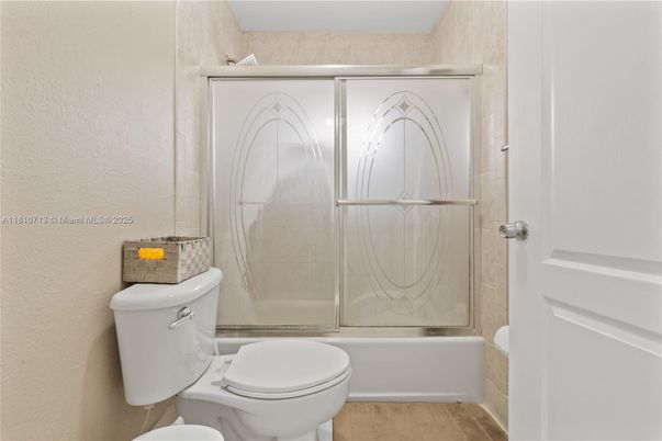 Bathroom, Glass Shower, Interior, Wood Texture Flooring