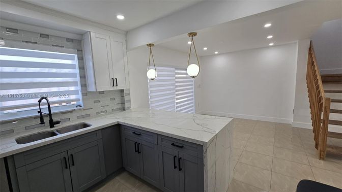 Interior, Kitchen, Pendant Lights, Recessed Lighting