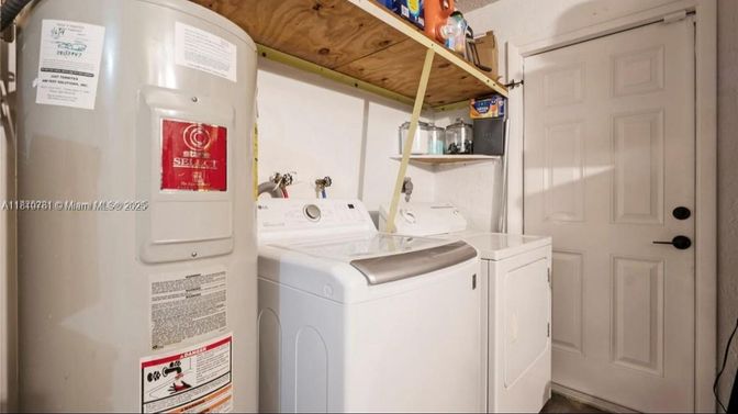 Interior, Washer