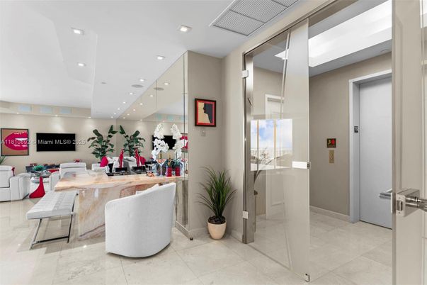 Elevator, Interior, Recessed Lighting
