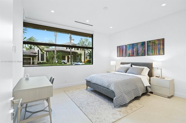 Bedroom, Home Office, Interior, Recessed Lighting
