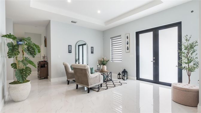 Interior, Marble, Recessed Lighting