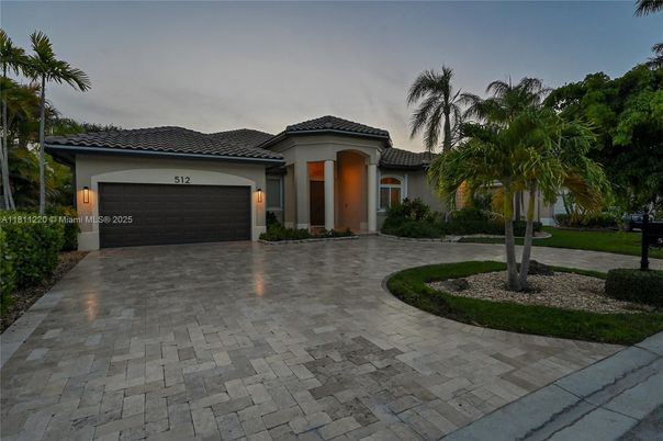 Attached, Backyard, Exterior, Facade, Mediterranean