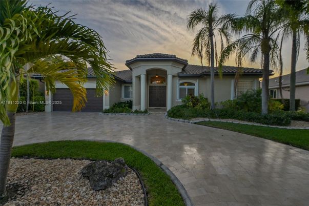 Attached, Backyard, Exterior, Facade, Mediterranean