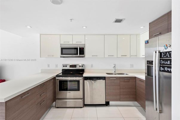 Interior, Kitchen, Recessed Lighting, Stainless Steel Appliances