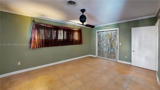 Empty room, Interior